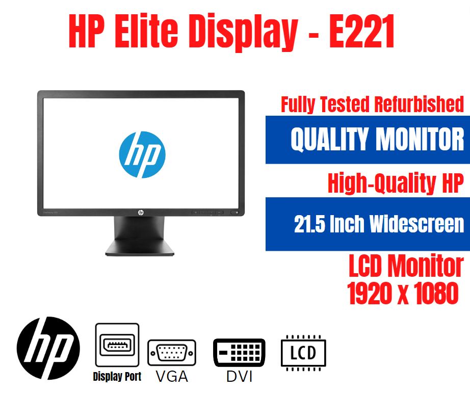 HP – EliteDisplay E221